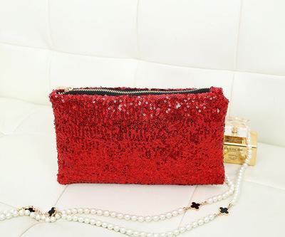 2018 Explosions Fashion Handbags Retro Luxury Sequins Holding an Envelope Package Night Hand Clutch Bag Cosmetic Bag