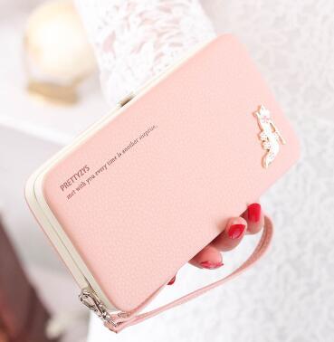 New Arrival New Fashion Lady Wallets Leather Credit Card Holder For Women Wallet Purse Purses Clutch Wallets Purse Bags Phone Box