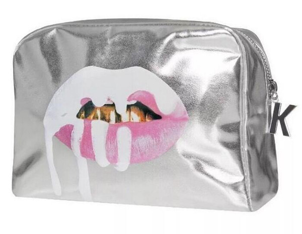 Kylie Jenner bag Holiday Edition Makeup bags Cosmetic Bag Kylie Limited Edition Shadow Lip Kit Make up Storage Bag