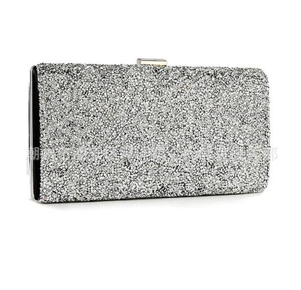 European and American fashion dinner bag with diamonds ladies clutch bag temperament full diamond banquet bag