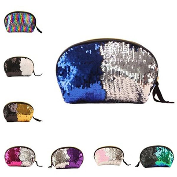 Best selling new fashion Sequins Handbag ladies Cosmetic bags high quality beautiful elegant storage bag Evening BagsT7D5016