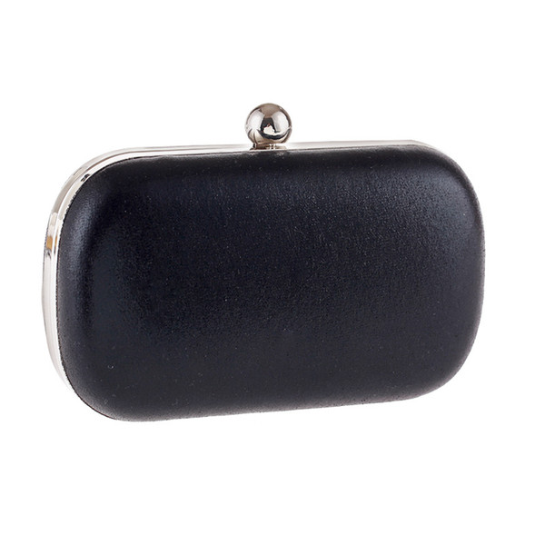 Oval Evening Bags Clutches Bag for Women Solid Color Party Handbag Girls Chain Crossbody Messenger Shoulder Bag Case