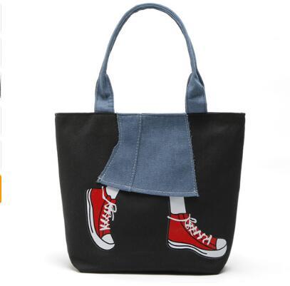 Large Size Women Bag High Quality Canvas Handbags Fashion Women Shopping Tote Top-handle Bags Female Shoulder Bag