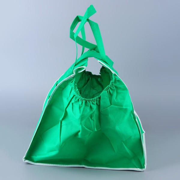 Foldable Green Shopping Bag Special For Shopping Cart Large Capacity Women Men Handbag ZK904600