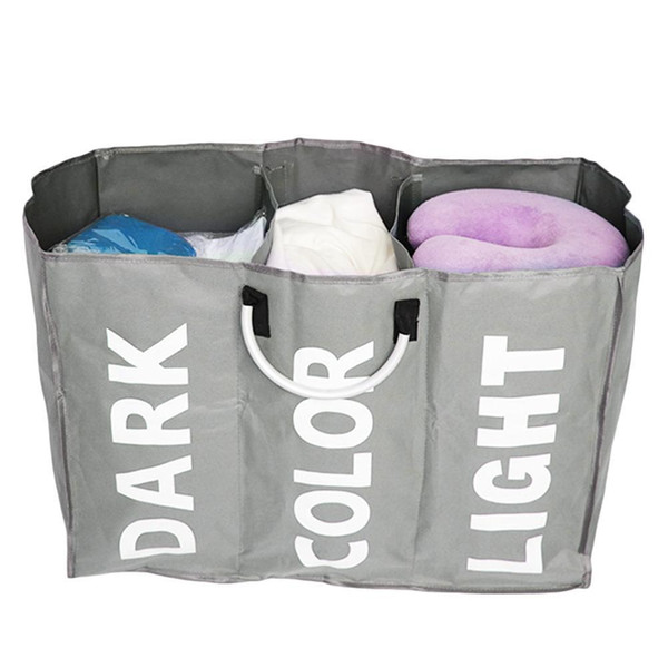 Portable Aluminum Handle Shopping Bags Oxford Cloth Storage Waterproof Foldable Shopping Baskets Folding Hand Bag Totes Reusable