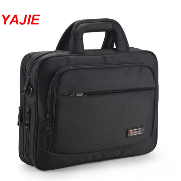 YAJIE High Quality Oxford Laptop Top-handle For Men And Women Bussiness 14 Inch Notebook Bag Black Shoulder Bag Briefcase Y444 #159581