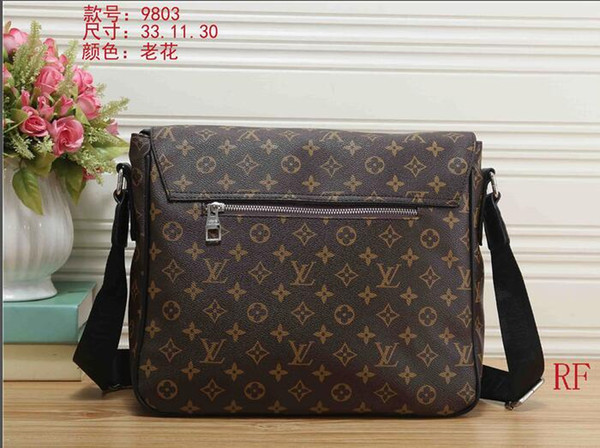 hot woman handbag Messenger bag fashion handbag shoulder bag new men's wallet pockets high quality leather PU backpack with tag