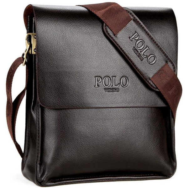 Famous Brand Leather Men Bag Briefcase Casual Business Leather Mens Messenger Bag Vintage Men's Crossbody Bag bolsas male