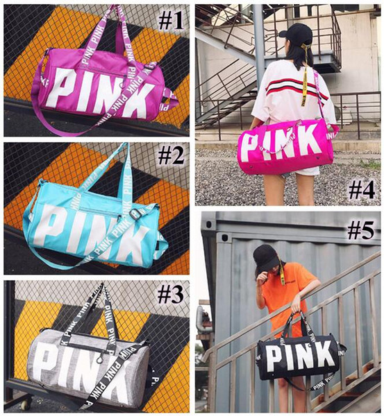 Handbag Pink Duffel Bags Unisex Travel Bag Waterproof Casual Beach Exercise Luggage Bags Canvas Secret Storage Bag