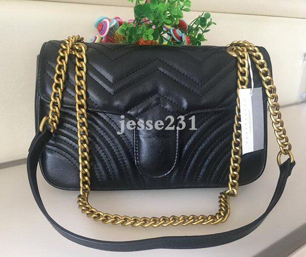 Top Quality 5colors Famous brand women designer Shoulder bag leather chain bag Cross body Pure color womens handbag crossbody bag purse