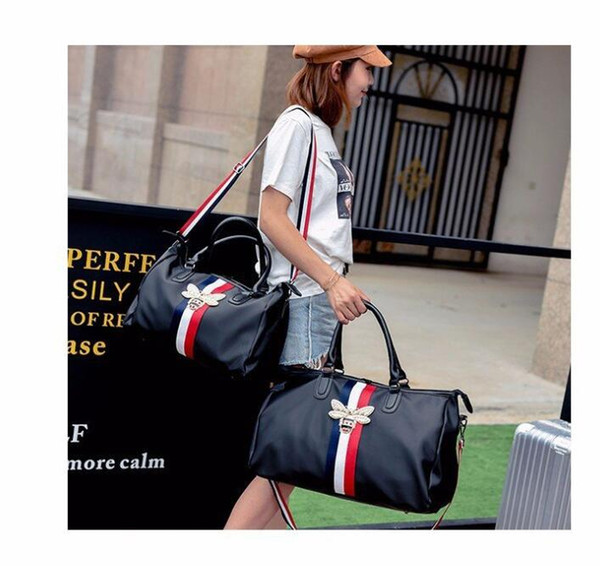 2018 new fashion men women travel bag duffle bag, brand designer luggage handbags large capacity sport bag