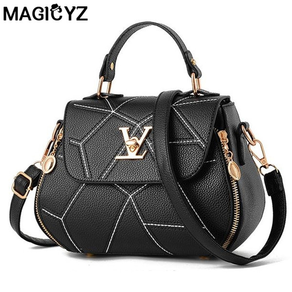 Famose Brand Womens Bag Luxury Leathe Handbags Shell thread Ladies Clutch Designer Bag Sac A Main Femme Bolsas Women'sTote Purse Y1892110