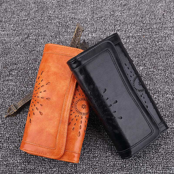 Free shipping New fashion women wallet clutch purses female long PU leather card holder high quality coin pocket bolsas money bag