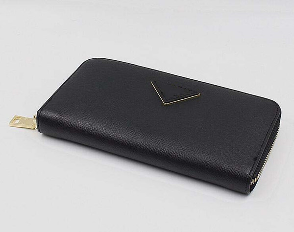 New arrival Fashion Brand Designer Women Fold Wallet Clutch Purse Bags Saffiano bag long card wallet GG30