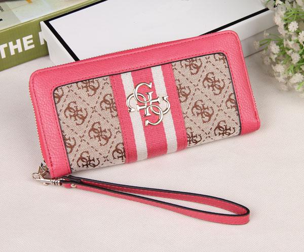 Free shipping hot sale women new style classic fashion PU Letter pendant with zipper big wallet multicolor