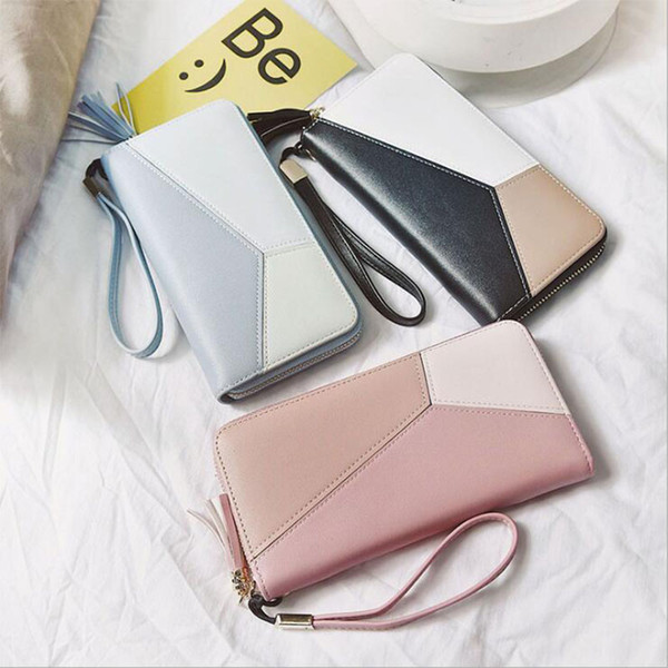 2018 Women Long Clutch Wallet Large Capacity Wallets Female Purse Lady Purses Phone Pocket Card Holder Carteras