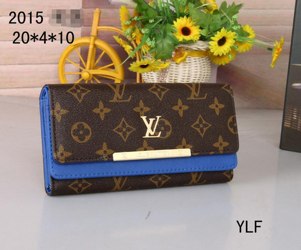 fashion Women wallet LOUIS VUITTON long purse portafoglio Wallets Holders high quality designer purse pu Billetera leather wallet Clut