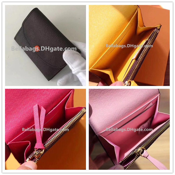 High Quality Short wallets Original Box Women brand designer free shipping wholesale discount drop shipping