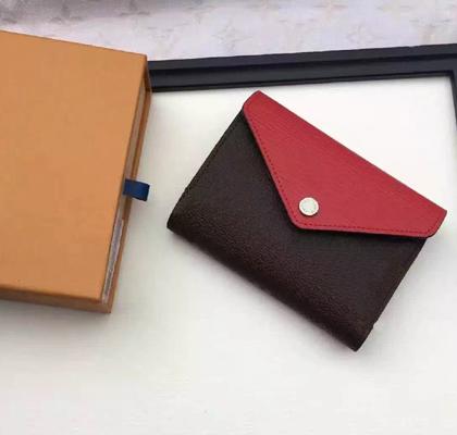 Luxury Real Leather Multicolor Coin Purse Date Code Men Women Short Wallet Classic Zipper Pocket Wallet Original Box 60492 Wholesale