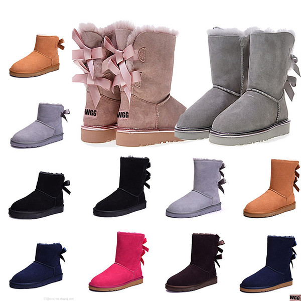 2018 winter New WGG Australia Classic snow Boots Cheap womens winter boots fashion discount Ankle Plus cotton Boots shoes size 5-10