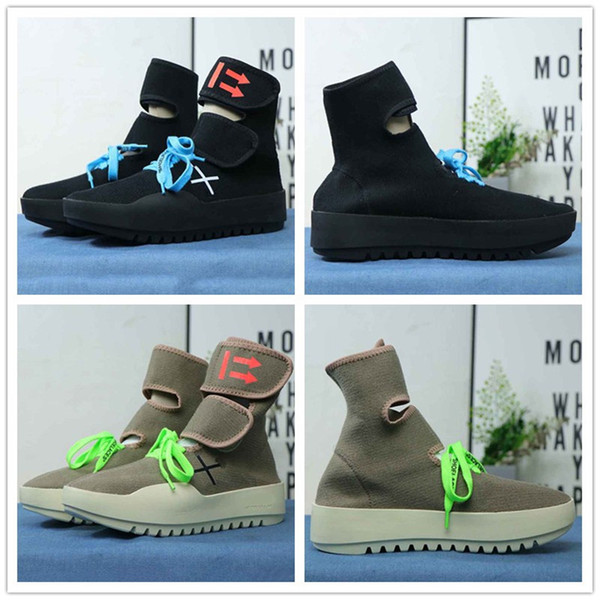 Handsome burst! Newest American Street Fashion Arrow Socks Boots US Tide Brand Elastic Knitted Fabric High Density Elasticity Casual Shoes