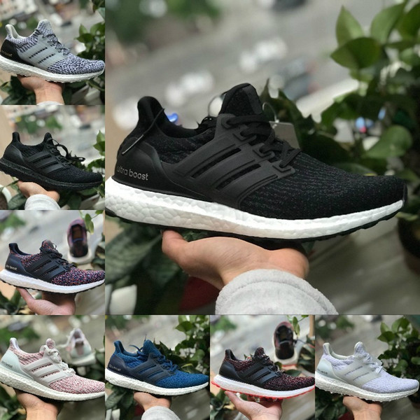 2019 New Ultraboost 3.0 4.0 Running Sports Shoes Men Women High Quality Ultra Boost 4 III White Black Athletic Running Shoes Casual Sneakers