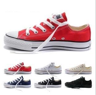 2017 New star big Size 35-45 Casual Shoes Low top stars Classic Canvas Shoe Men's/Women's Canvas Shoes