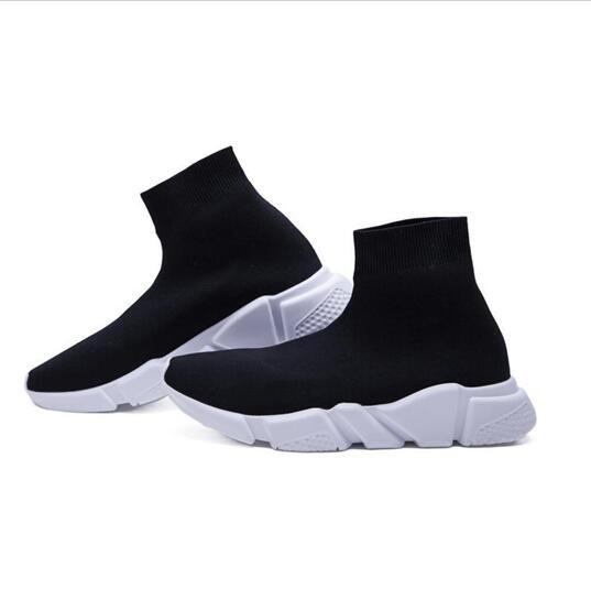 2018 fashion personality elastic casual shoes men and women with the same couple lightweight shoes