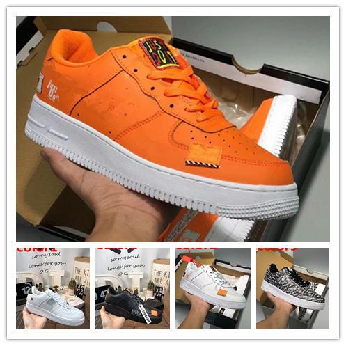 2019 forces Men Women Low Cut one 1 shoes White Black Dunk Skateboarding Shoes Classic AF fly Trainers high knit air Sneakers