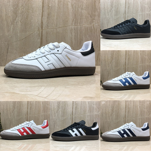 New Samba trainers Mens Casual Shoes fashion designer Brand Leather gazelle og Black white Pink Men Runner Womens Sneakers sports Shoes