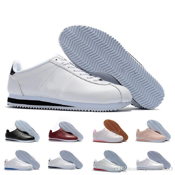 2017 Best new Cortez shoes mens womens casual shoes sneakers cheap athletic leather original cortez ultra moire walking shoes sale 36-44