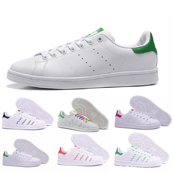 Hot 2018 Lovers Stan Smith Men Women Shoes Classic Shoes High Quality casual More Color Casual Leather Sport Sneakers