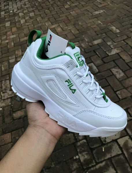 Original Disruptors II 2 Triple white black grey pink Women men special section sports sneaker increased casual running shoes eur 36-44