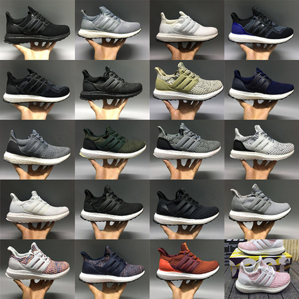 Ultra Boost 3.0 4.0 Triple Black and White Primeknit Oreo CNY Blue grey Men Women Shoes Ultra Boosts ultraboost casual shoes