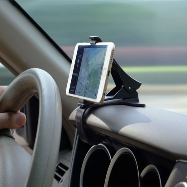 Car Dashboard Mobile Phone Bracket Car Cell Phone Holder 360 Degree Rotation Stable No Eye To Sight Mobile Phone Clips