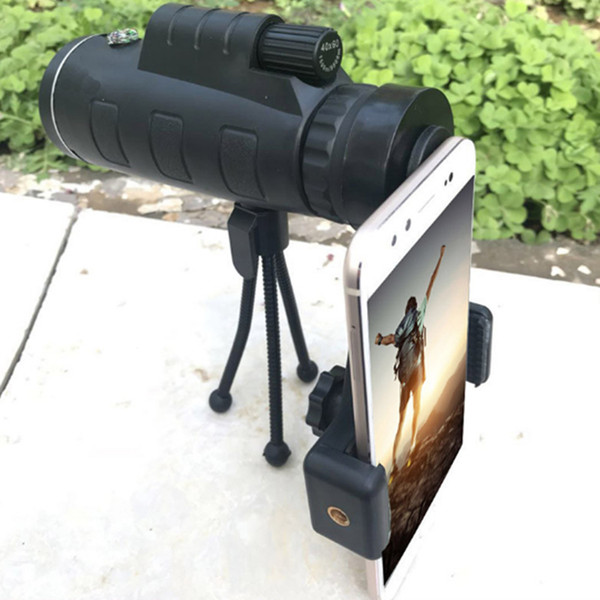 40X60 Mobile Phone Binoculars HD High Magnification Monocular Telescope Double Tone Outdoor Available With Compass Inside