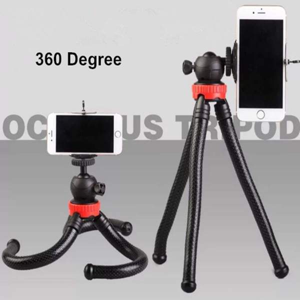 Universal Octopus Tripod Variety Telescope Tripod With Clip Sponge Bracket Mobile Phone Broadcast Bracket Selfie Artifact EMS