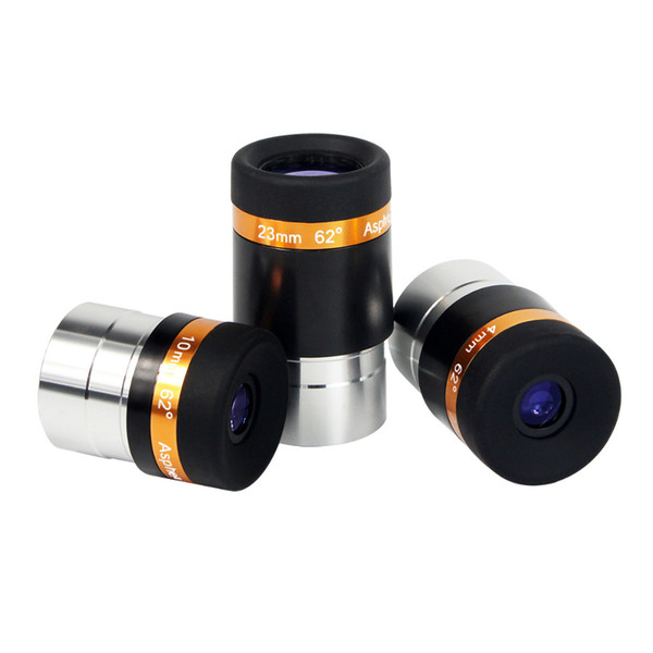 3pcs SVBONY Aspheric Eyepiece Telescope HD Wide Angle 62 De Len 4/10/23mm Fully Coated for 1.25