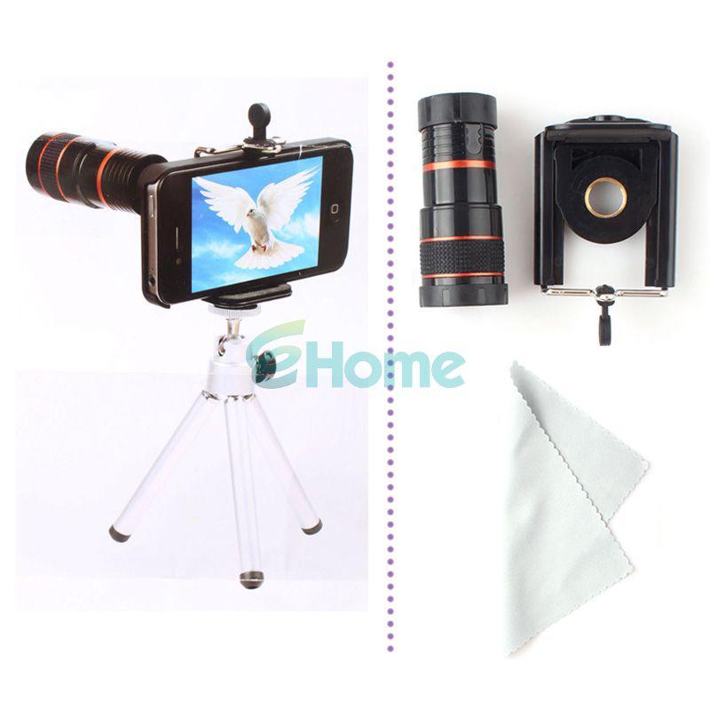 Universal 8x Zoom Optical Lens Mobile Telescope For Camera Mobile Phone New #55279, dandys