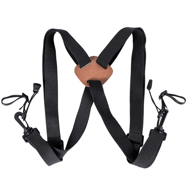 Deluxe Chest Harness Strap on Binoculars Double Shoulder Strap Adjustable Deluxe 4 Way Adjustable For Camera