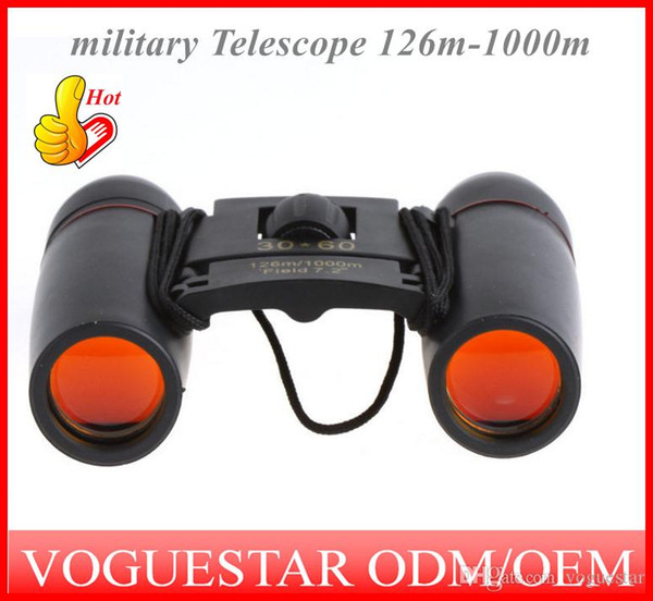 Sakura Day And Night Vision 30X60 Zoom Optical military Binocular Telescope 100% NEW Telescope+Bag 126m-1000m OUT008