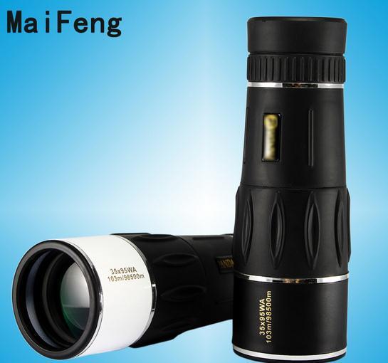 Hot sell 35X95WA high-definition high-power wide-angle mini-light night vision outdoor binoculars