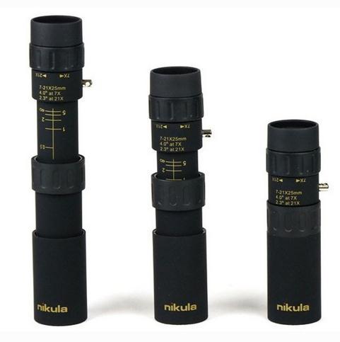 10-30x25 Monocular telescope zoom low light night vision non - infrared telescope