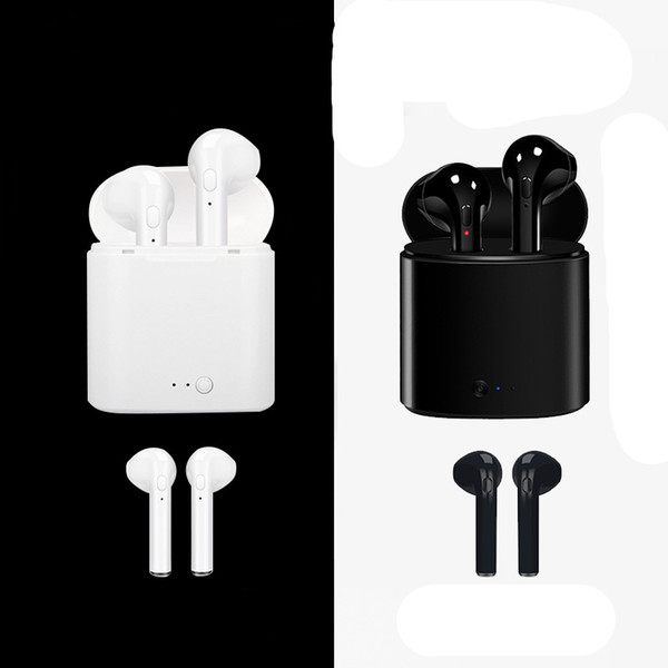 i7S TWS Twins Bluetooth Earphone Mini Double Wireless Earbuds With Charger Dock V4.2 Stereo Headphone For iPhone X 8 7 Plus S9 Plus Android