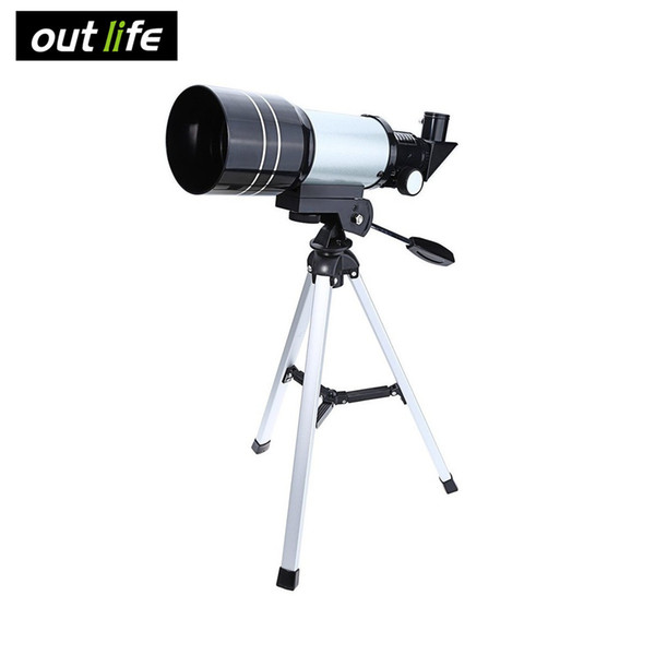 wholesale 15-150x 70mm F30070 Monocular Professional Space Astronomical Telescope 90 Degrees with Tripod