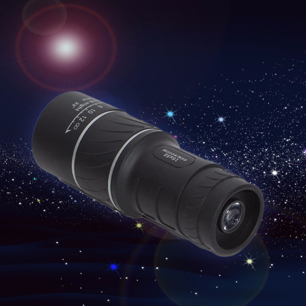 MOQ:50pcs 16X52 HD Spotting scope Telescope Monocular Telescope Caliber For Sport Camping wide angle low light night vision Best Price