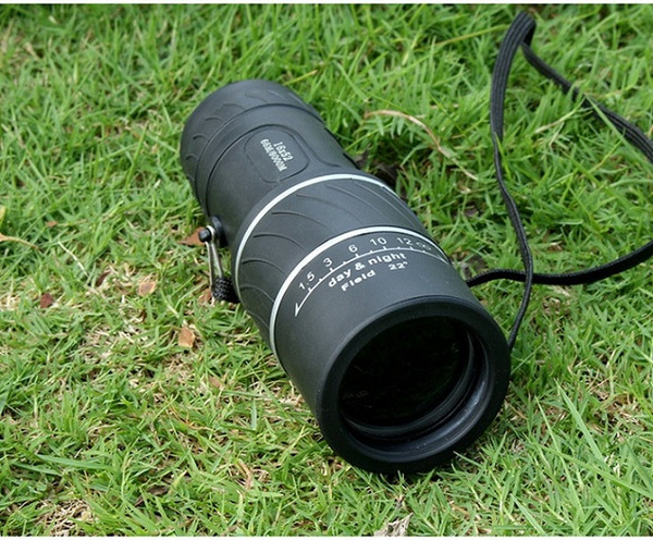 16X52 HD Spotting scope Telescope Monocular Telescope Caliber For Sport Camping wide angle low light night vision Best Price MOQ;30pcs