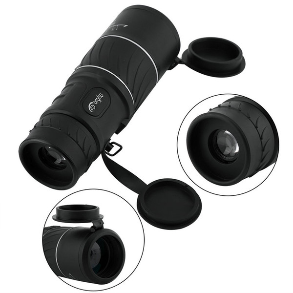 YOSOO New Black 10 x 40 Monocular Telescope Low Light Night Vision Dual Focus Sports Hunting Survival Kit 6