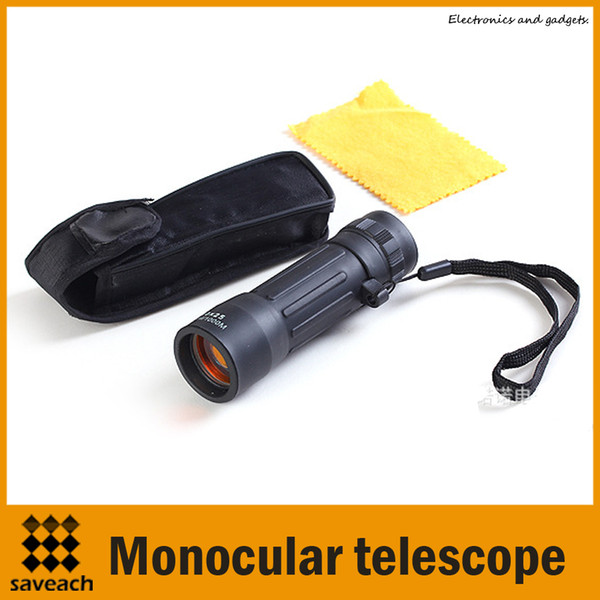 Wholesale 10*25 Scope Compact Monocular Telescope Spoting Scope for Camping Hiking Traveling Hunting New High Quality