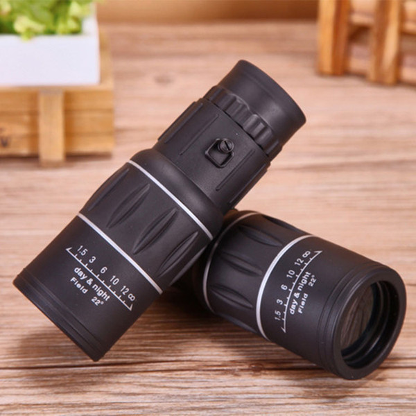 HD 16x52 Monocular Telescope Dual Focus Monoculars for Adults WaterProof Low Night Vision Optics FMC BAK4 Prisms For Outdoors Bird watching